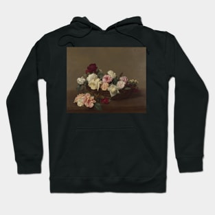 Ignace-Henri-Theodore Fantin-Latour - A Basket Of Roses Hoodie